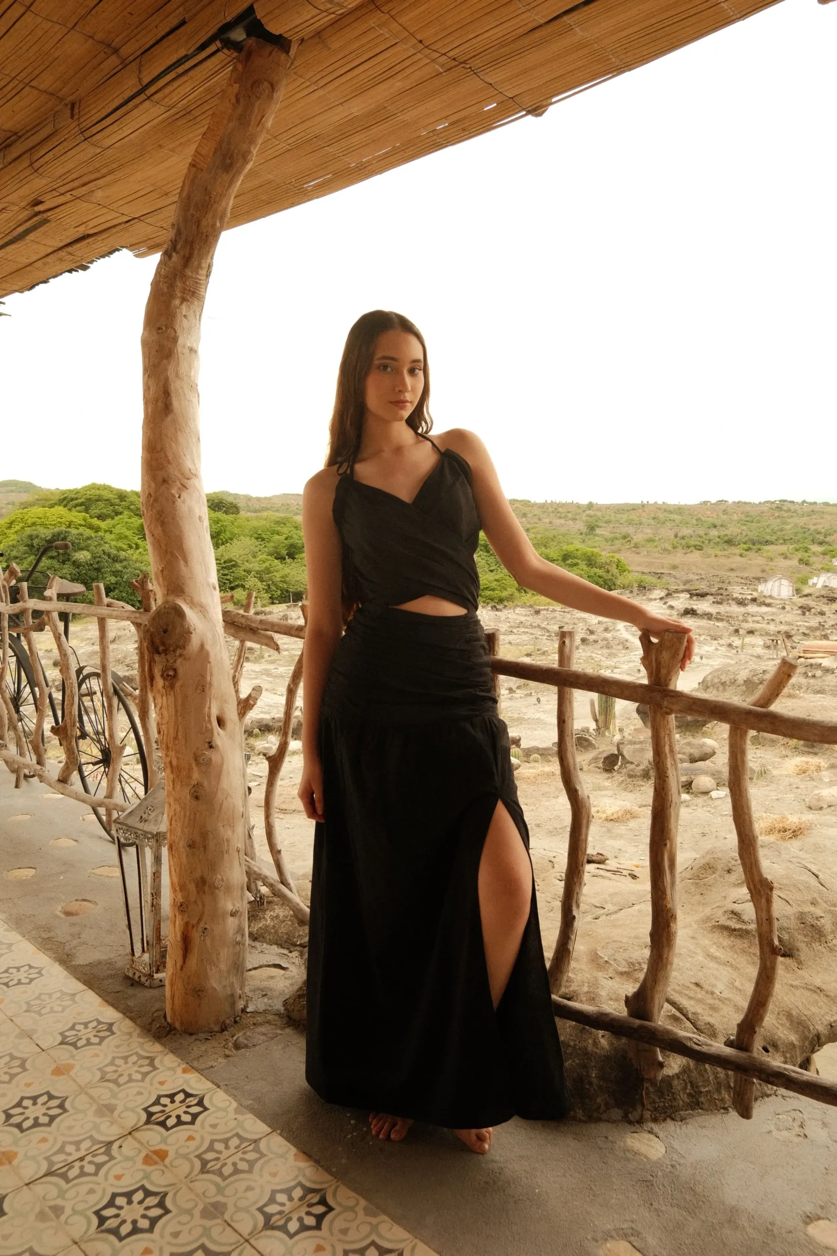 Vestido Grecia negro