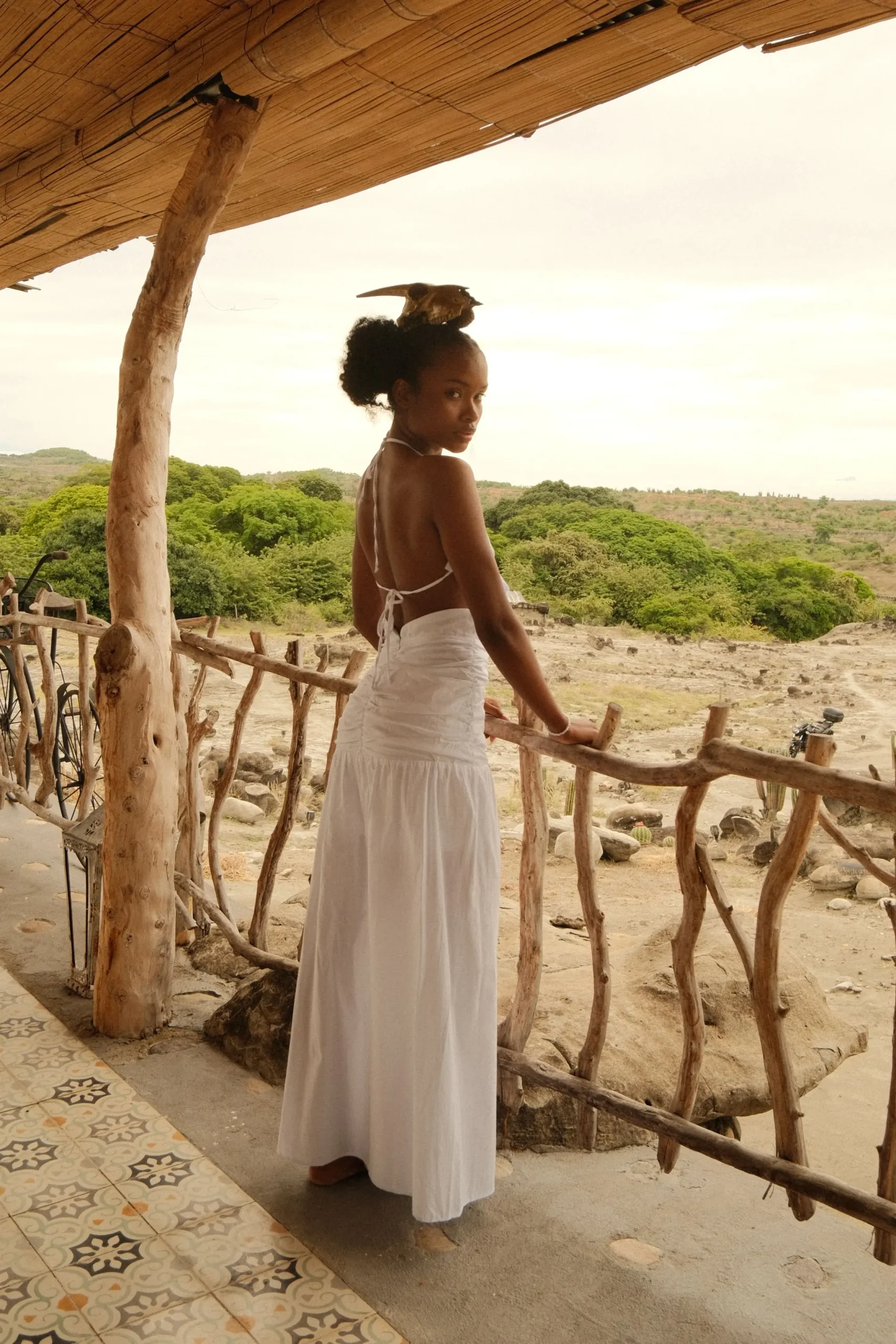 Vestido Grecia blanco - Image 2