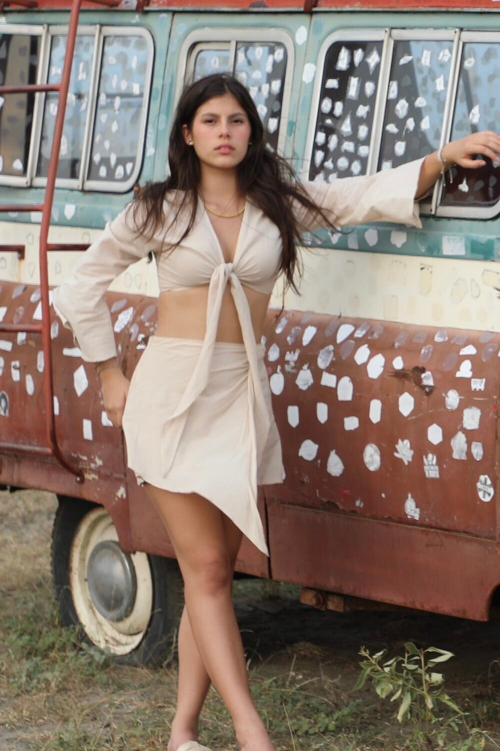 Falda Amalfi Beige - Image 6