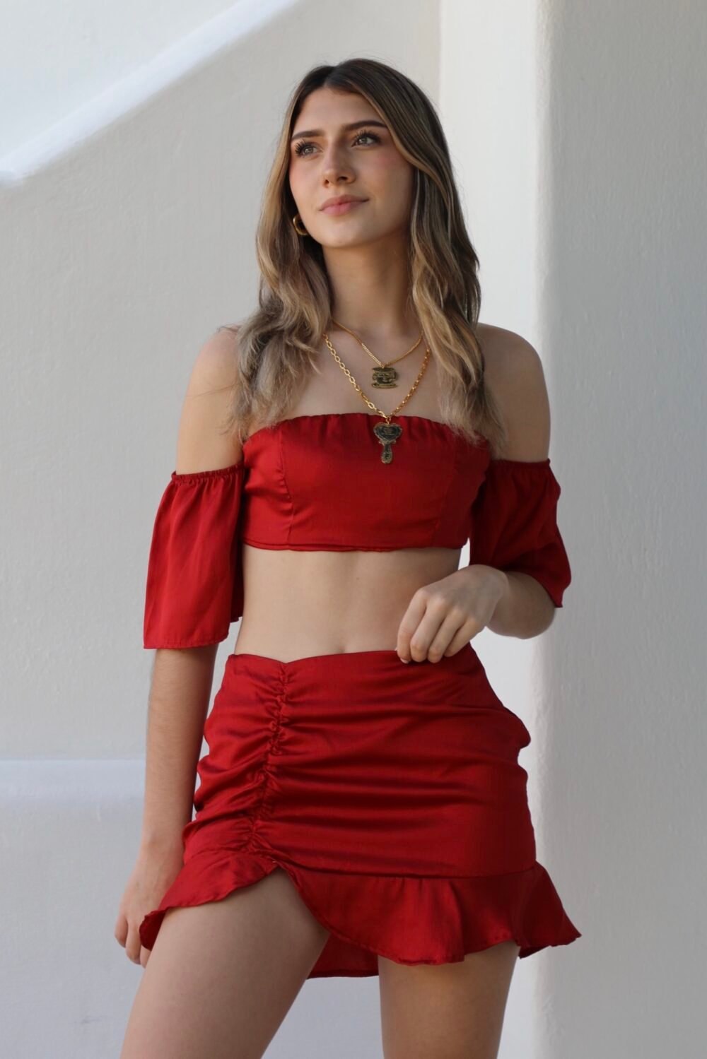 Falda Awao Rojo - Image 10