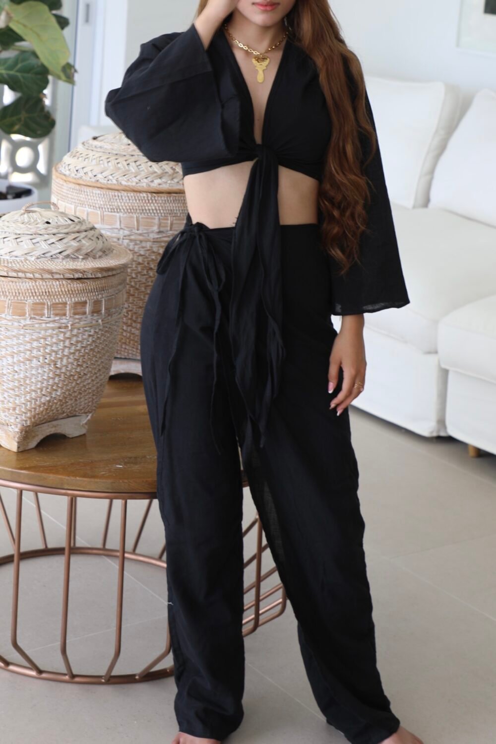 Pantalon Alysia Negro - Image 3