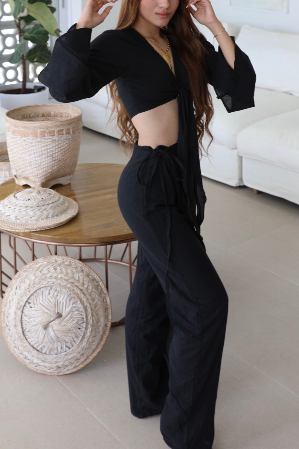 Pantalon Alysia Negro