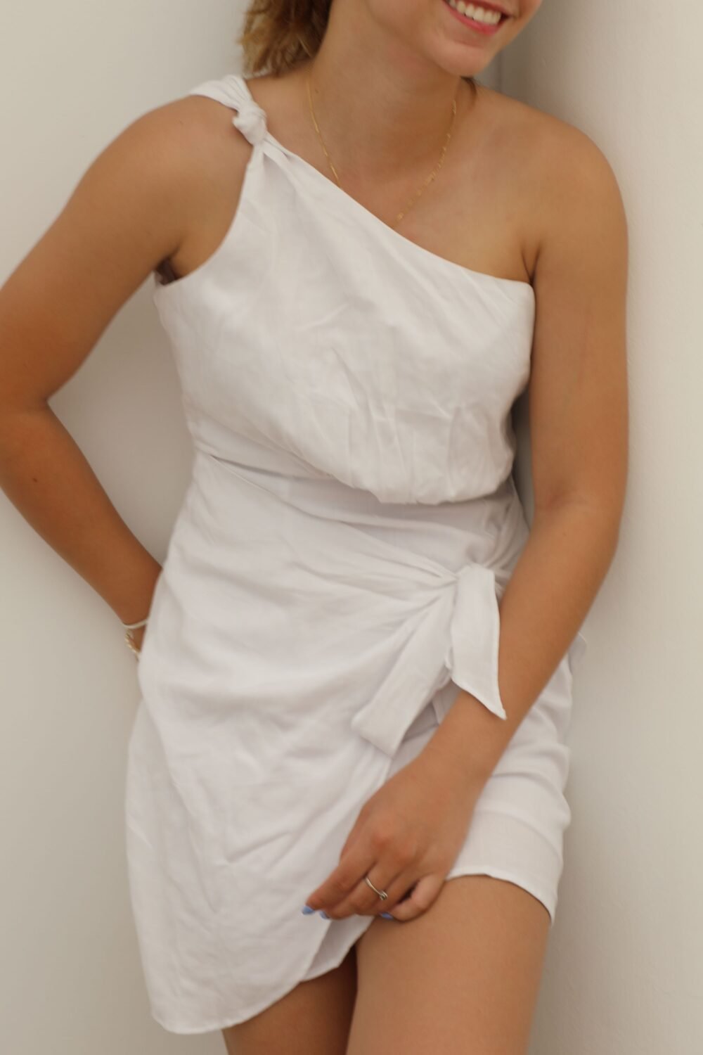 Dress Amanda Lino Blanco - Image 3