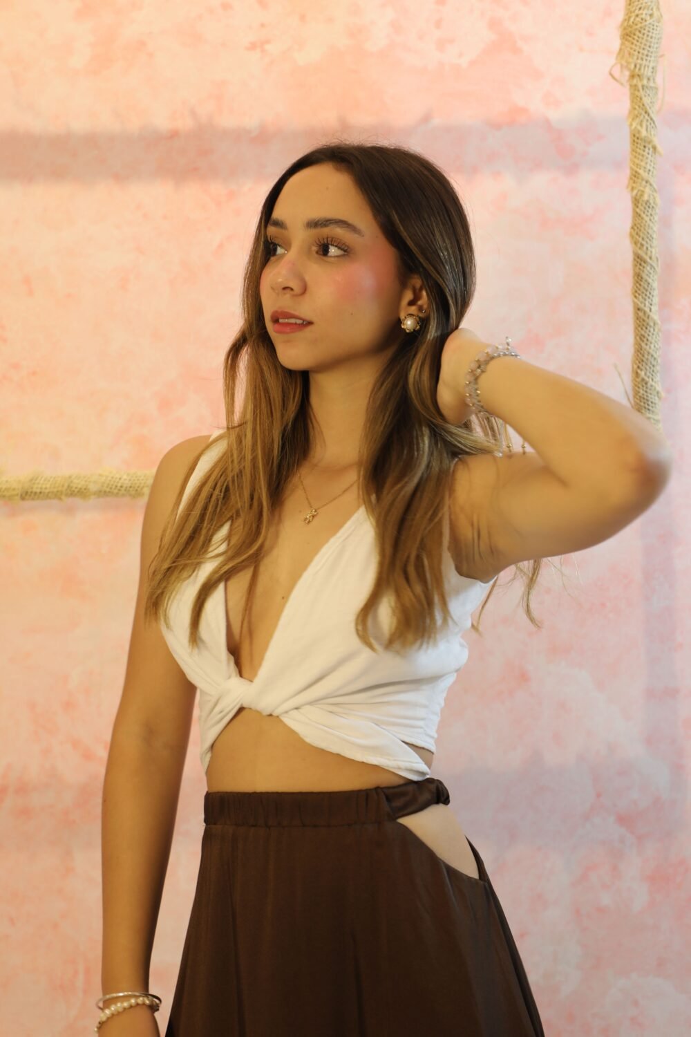 Blusa Lino Maren Blanco - Image 2