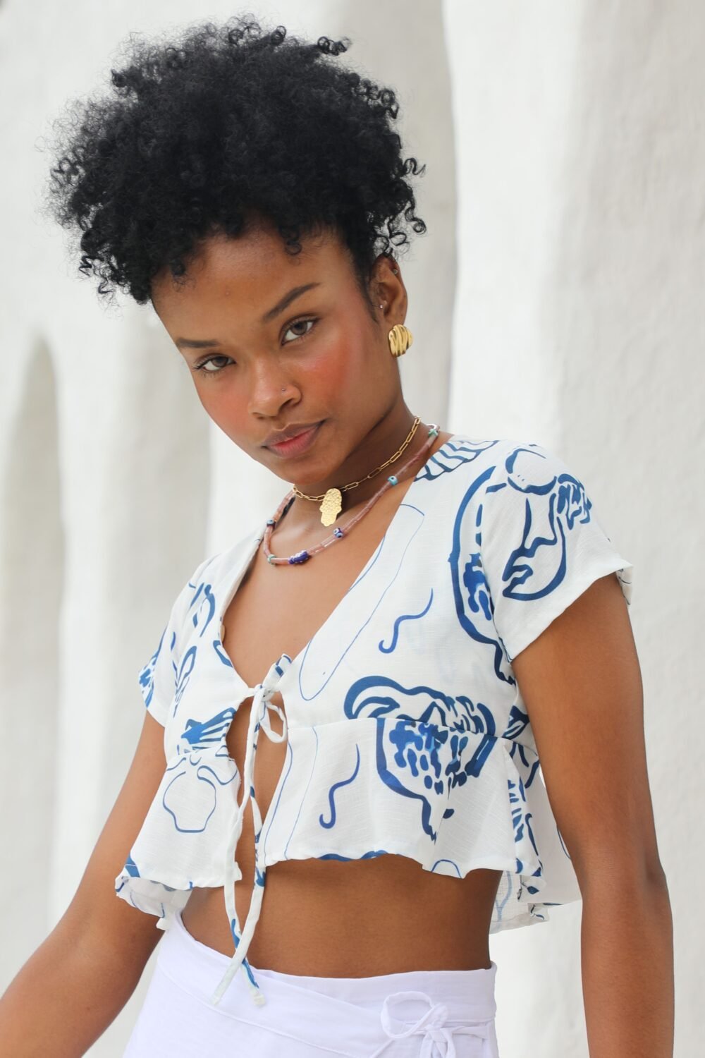 Blusa Ana Frutos del Mar