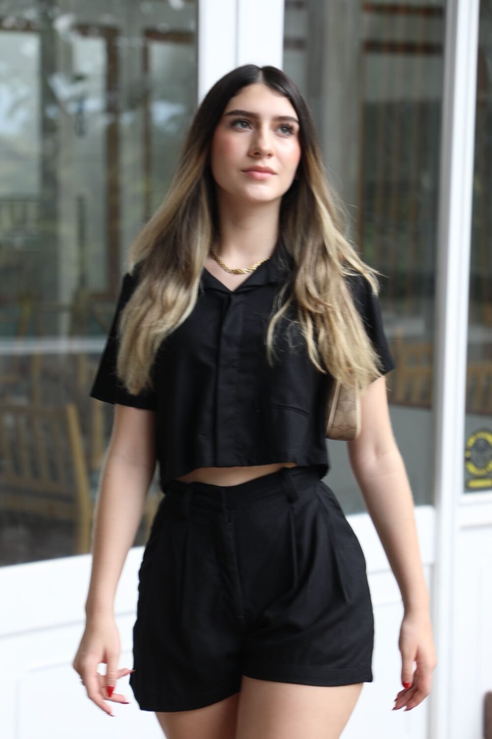 Moroco Short Lino Negro - Image 4