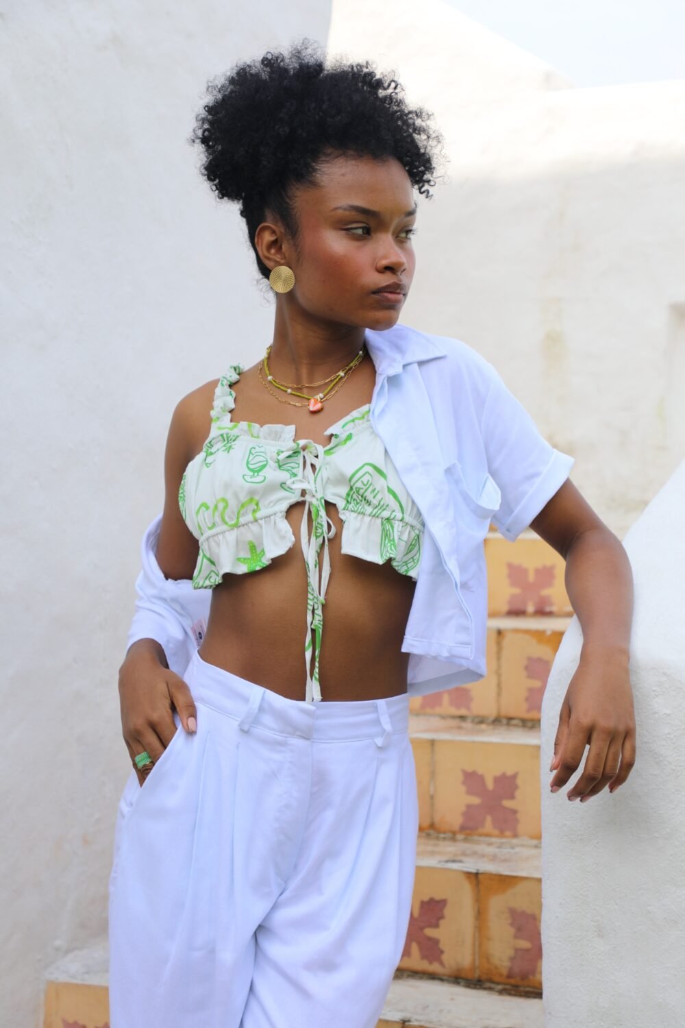 Blusa Moroco Blanca - Image 4