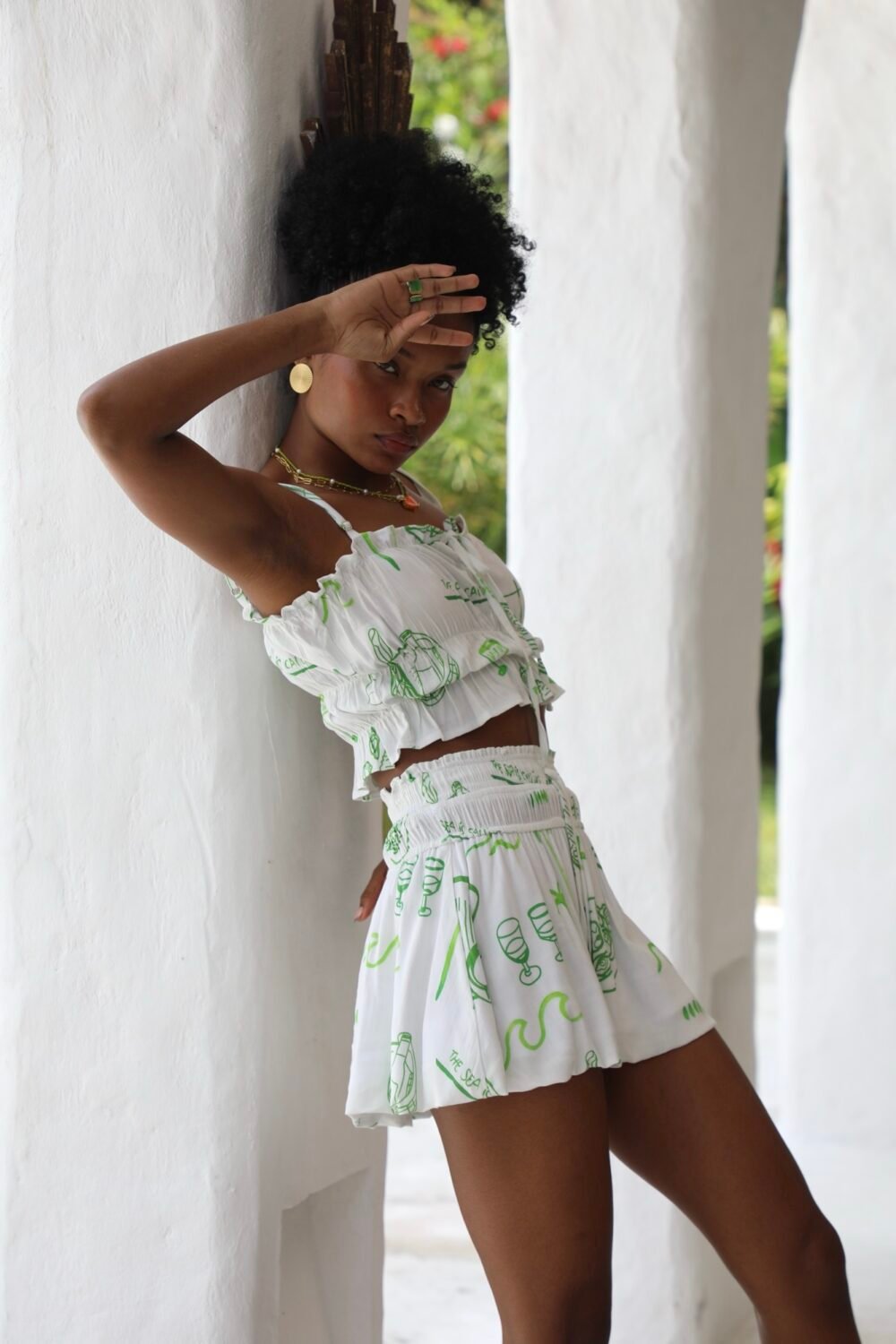 Blusa Musa Sea verde - Image 5