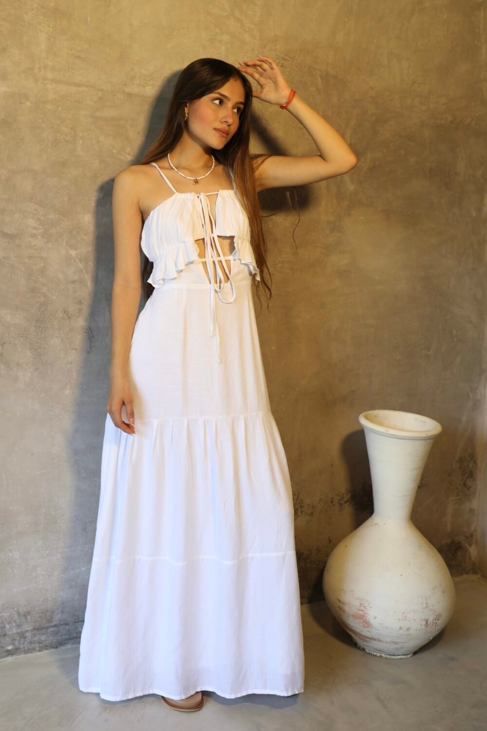Vestido Coast Vibes Blanco - Image 5