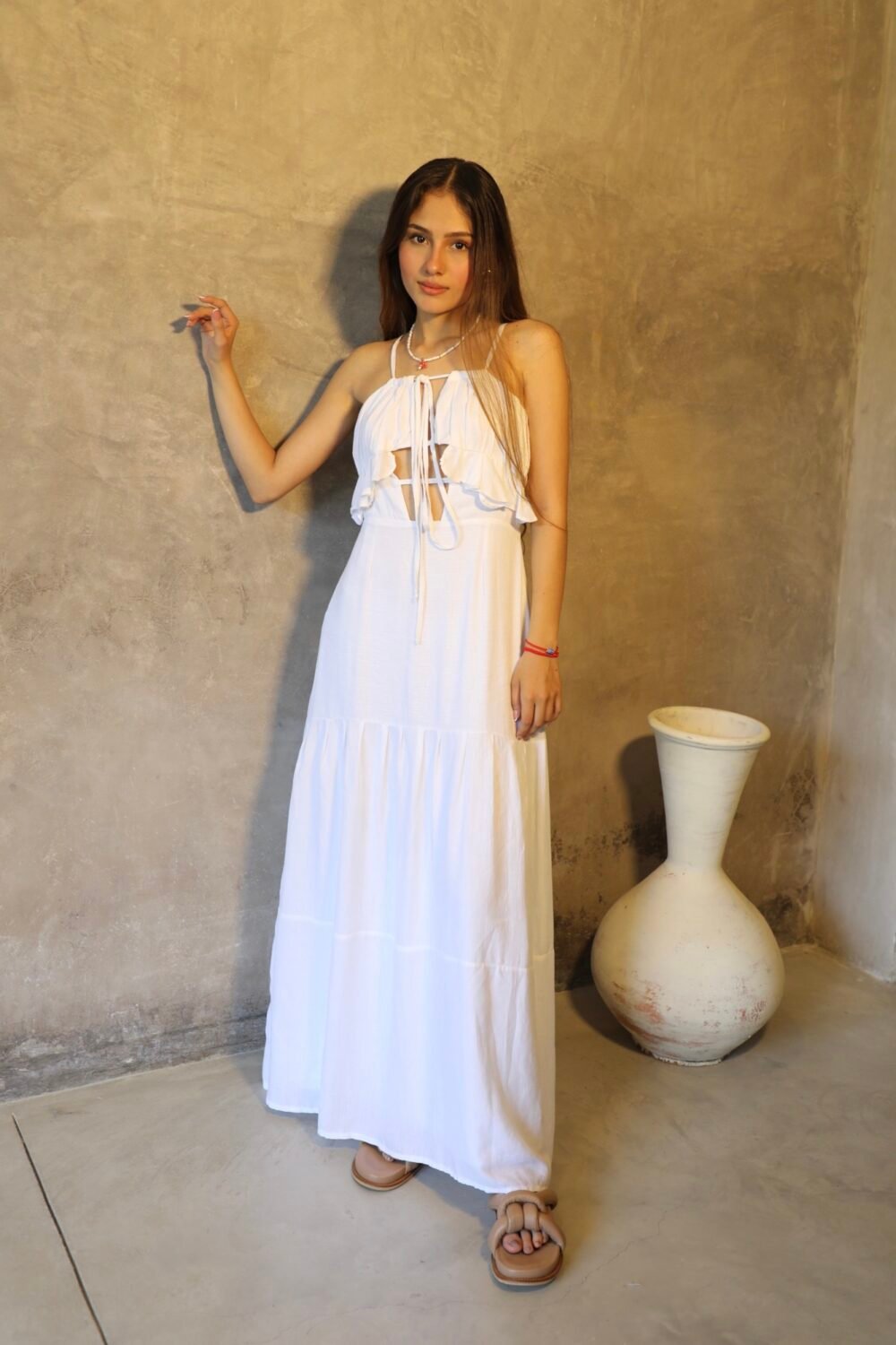 Vestido Coast Vibes Blanco - Image 11