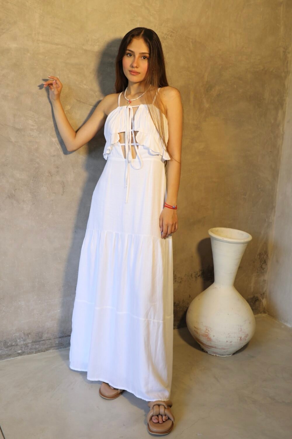 Vestido Coast Vibes Blanco - Image 9