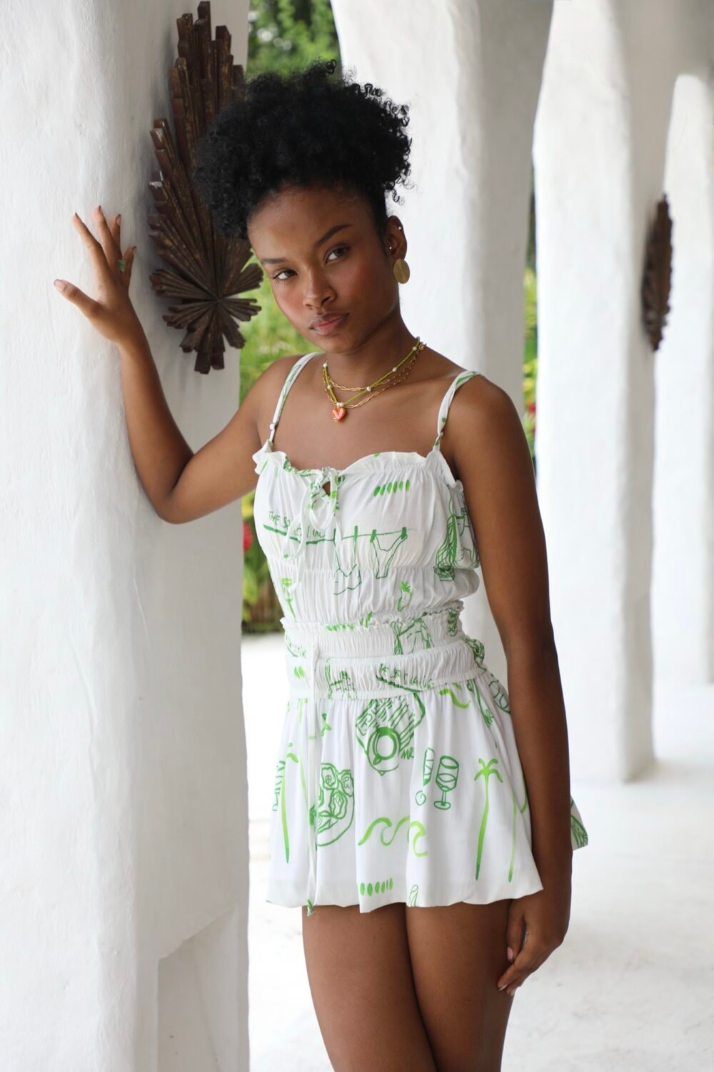 Blusa Musa Sea verde - Image 3