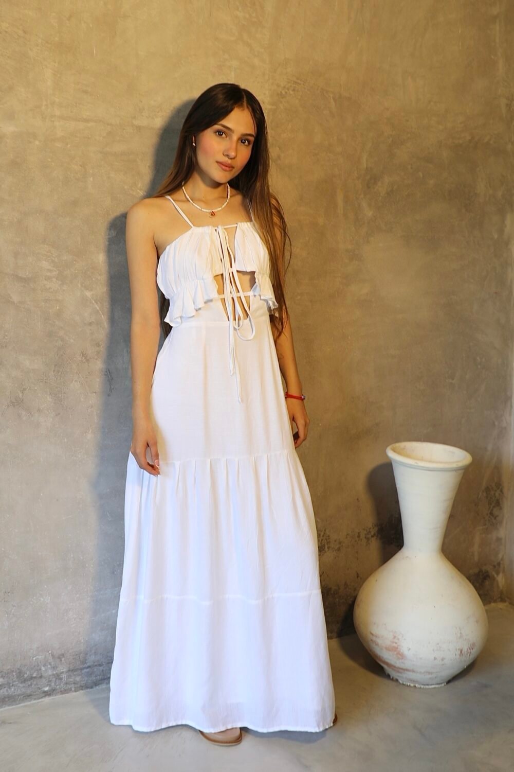 Vestido Coast Vibes Blanco - Image 7