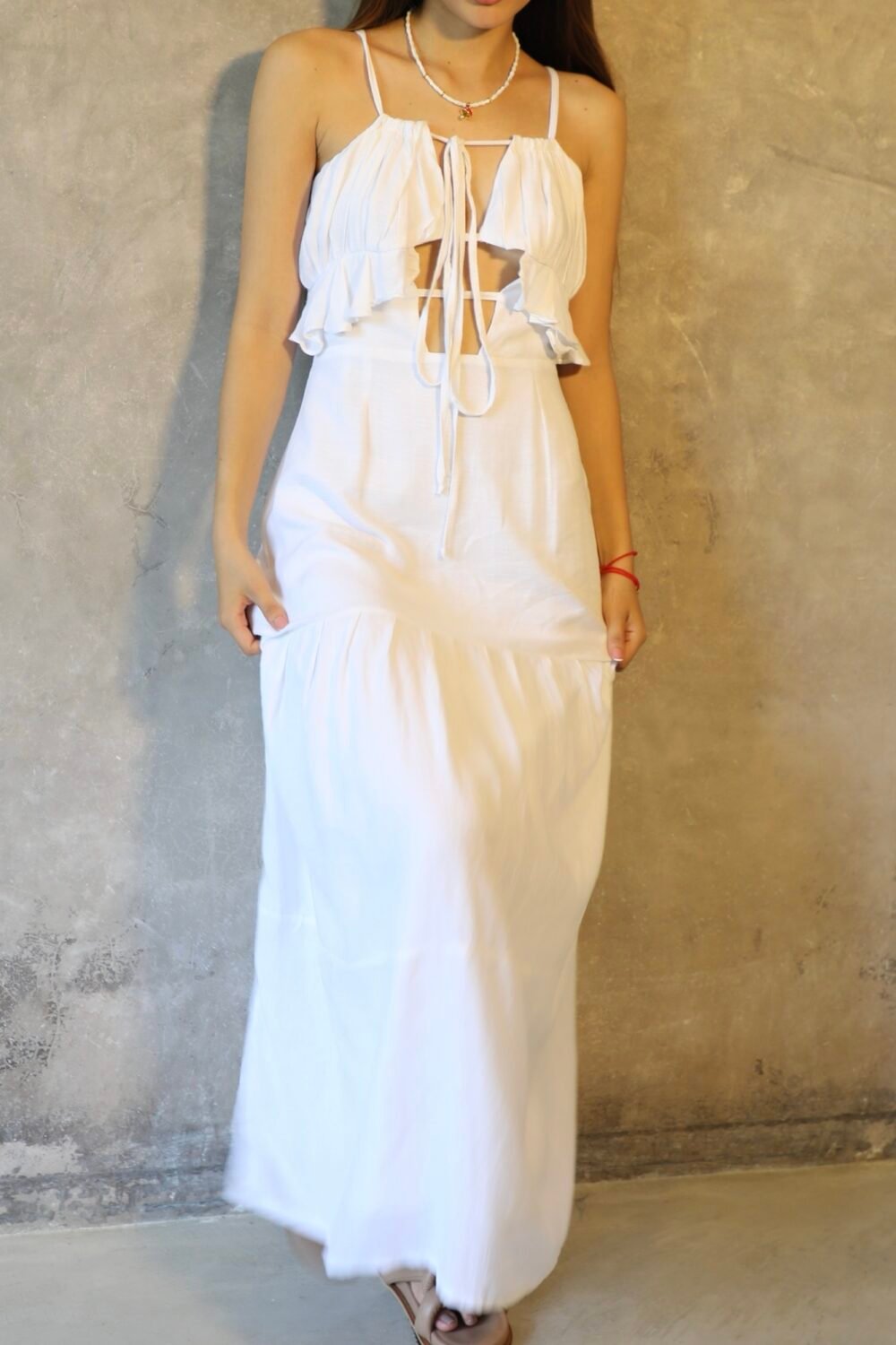 Vestido Coast Vibes Blanco - Image 2