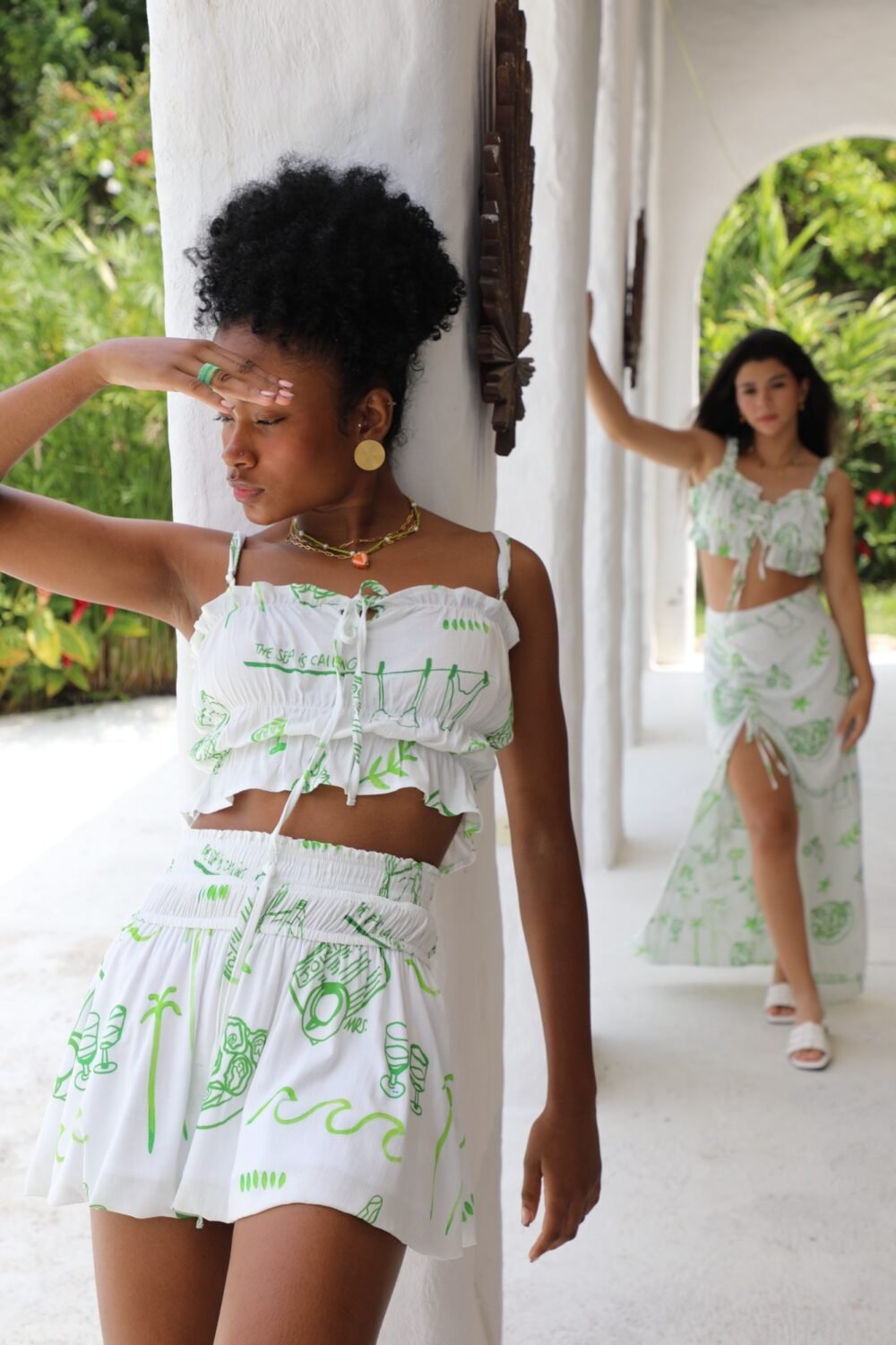 Blusa Musa Sea verde - Image 4