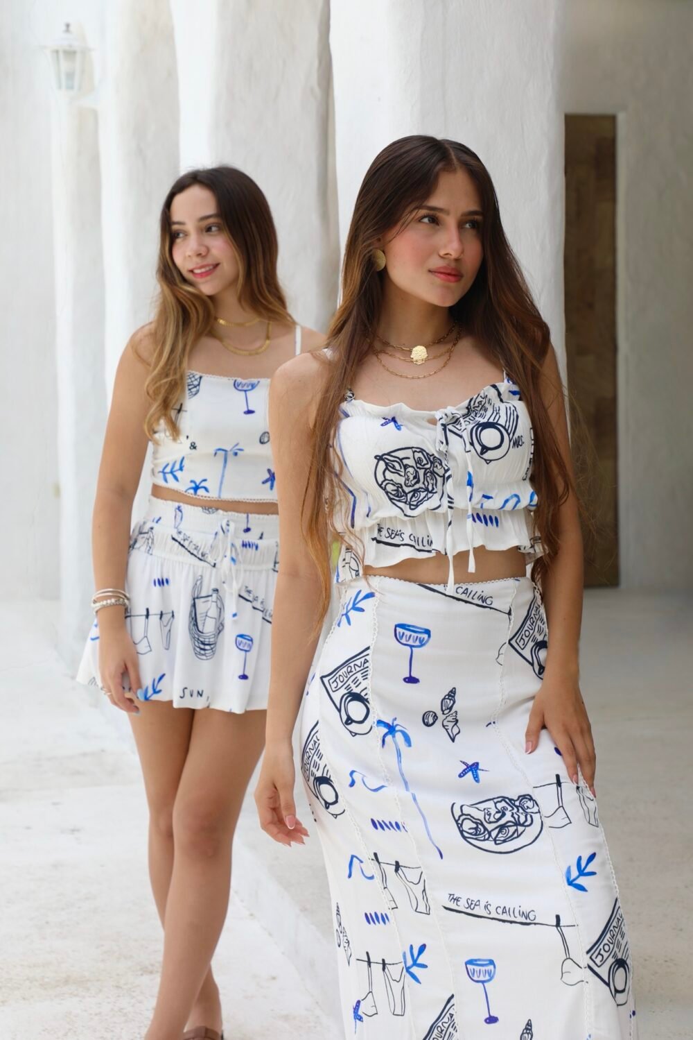 Blusa Musa Sea Azul - Image 3