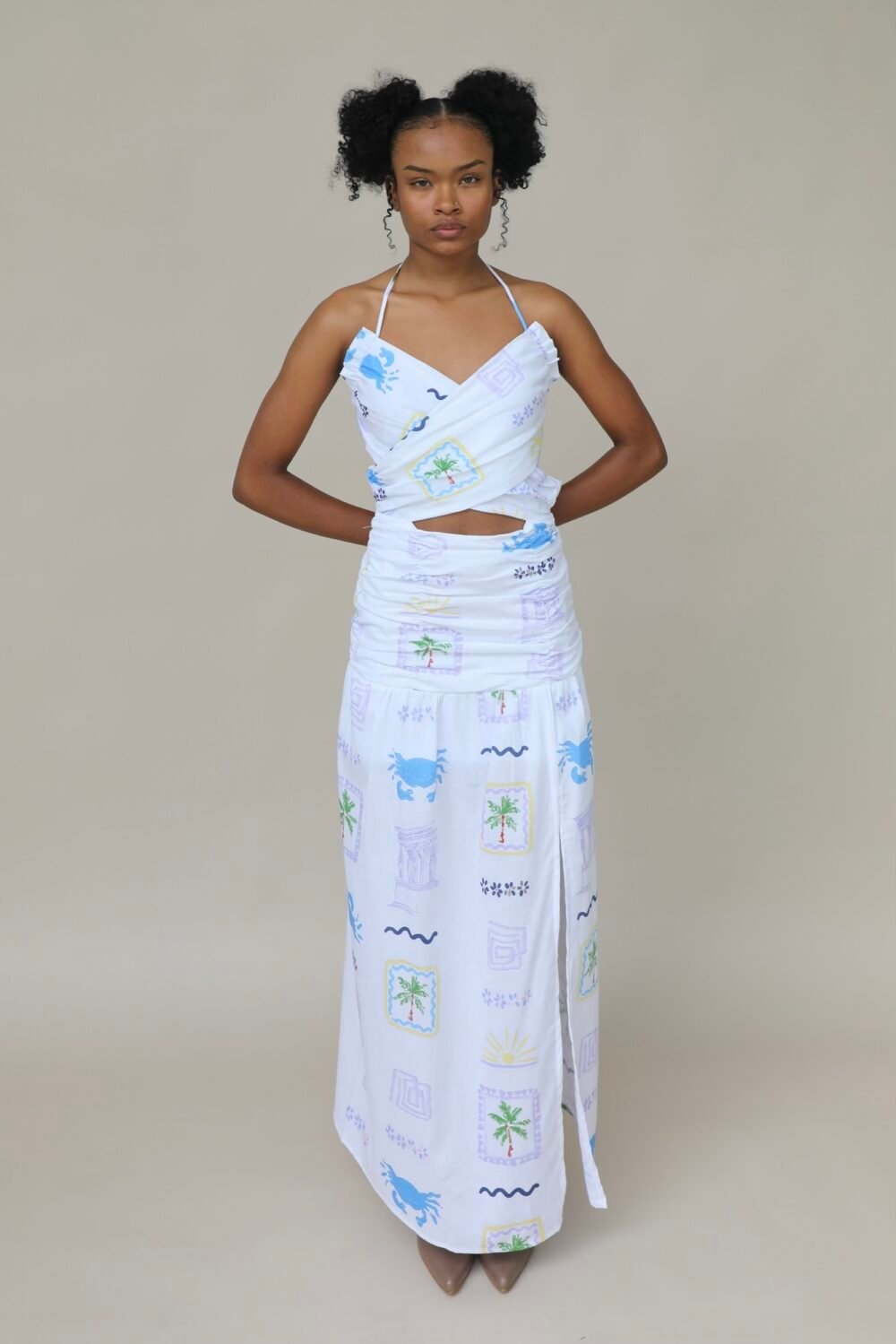 Vestido Grecia lila - Image 2