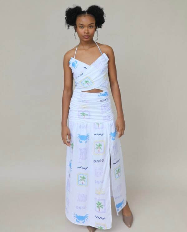 Vestido Grecia lila
