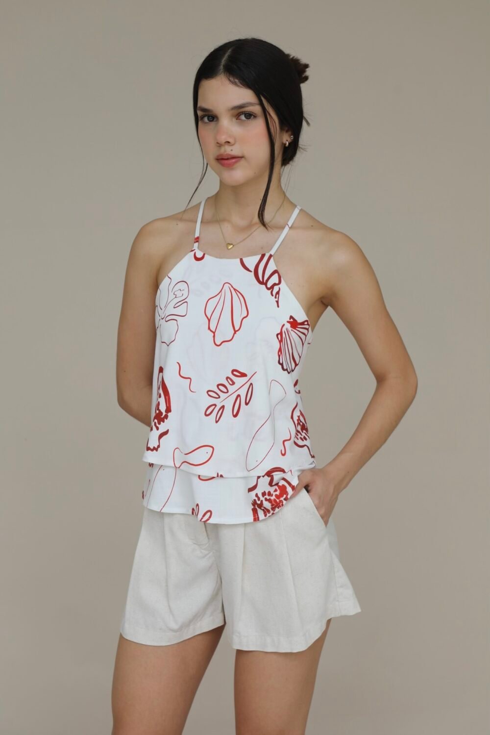 Blusa lili fdm rojo