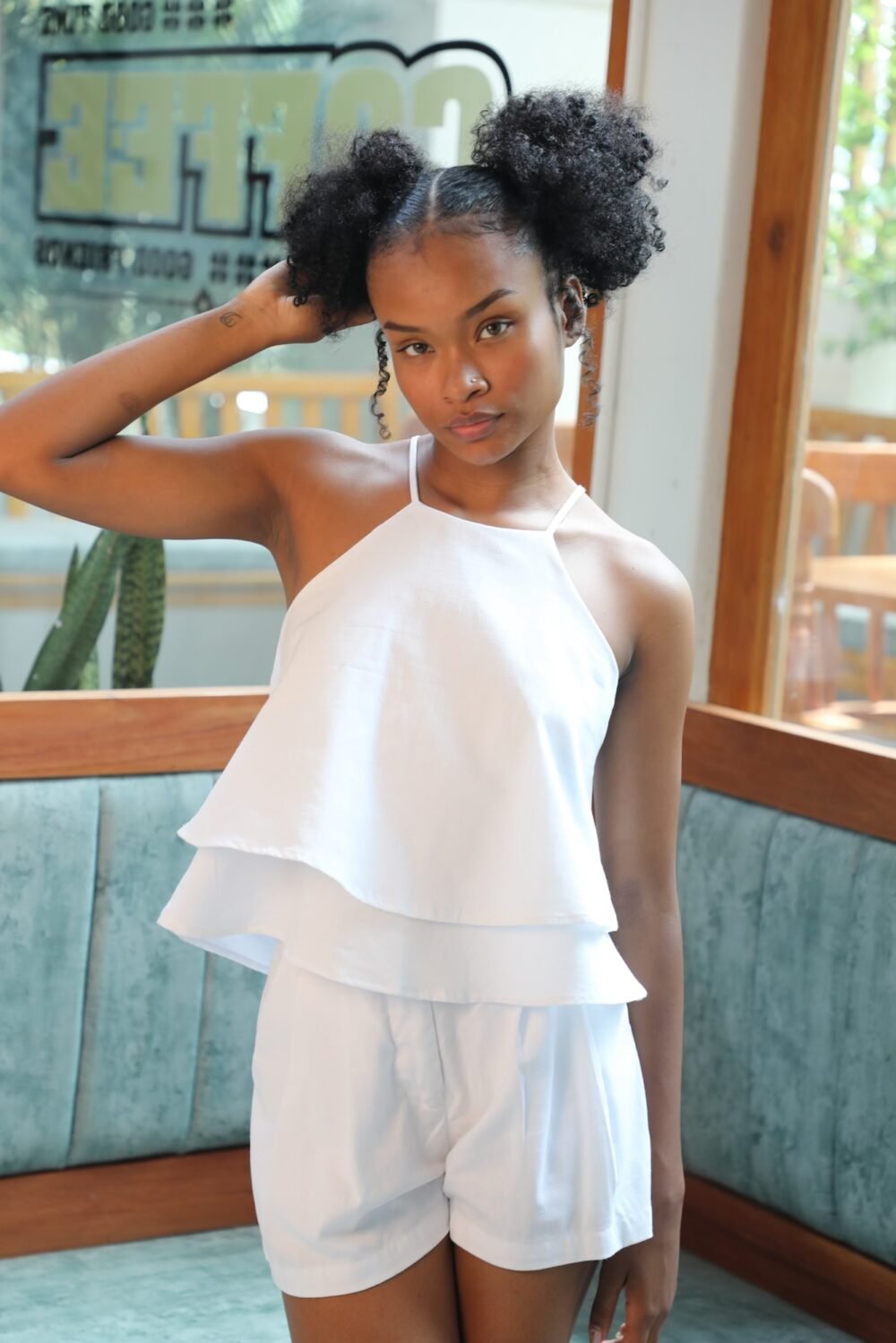 Blusa lili blanca