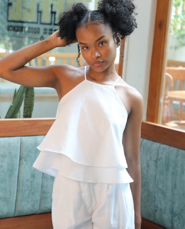 Blusa lili blanca