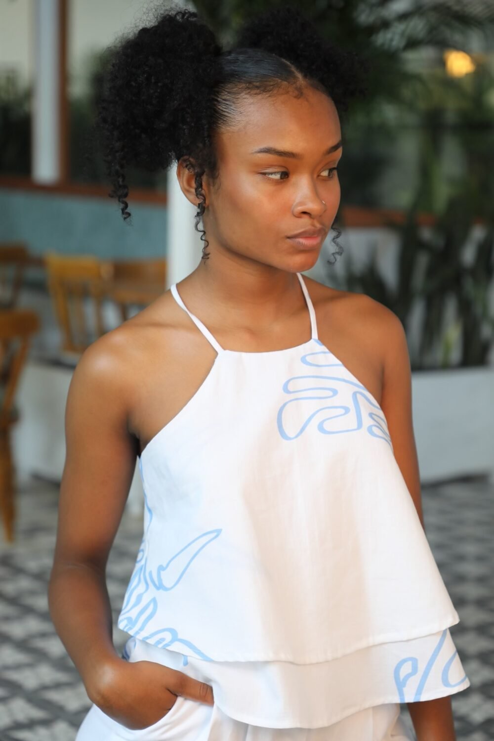 Blusa lili azul - Image 2