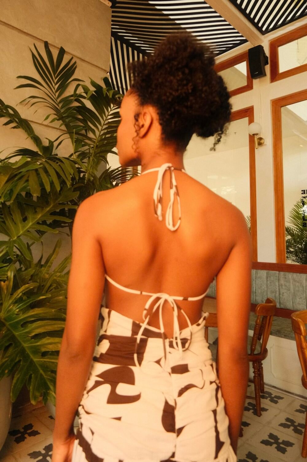 Vestido Grecia cafe - Image 6
