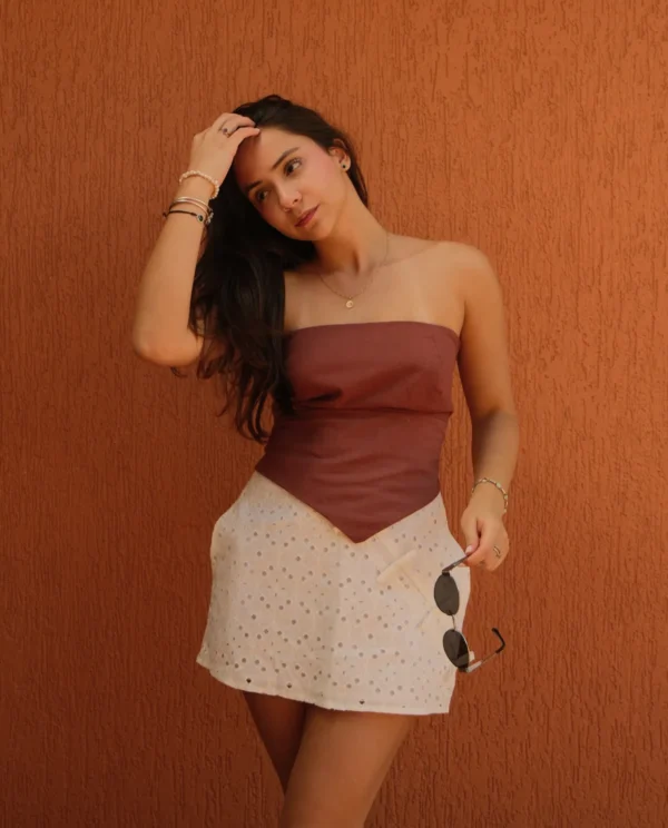 Blusa Madrid Terracota