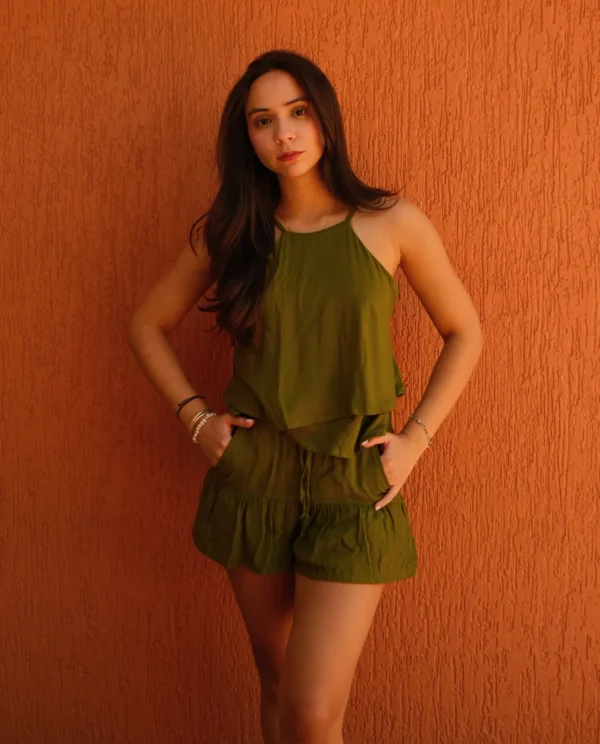 Shorts Madrid Verde Oliva
