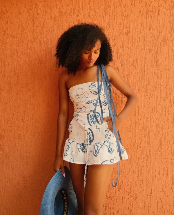 Shorts Madrid Frutos del Mar Azul