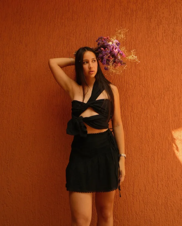 Blusa Mónaco Negro