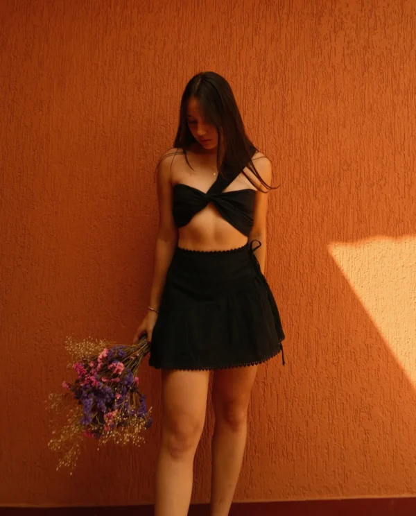 Falda Maria Negro