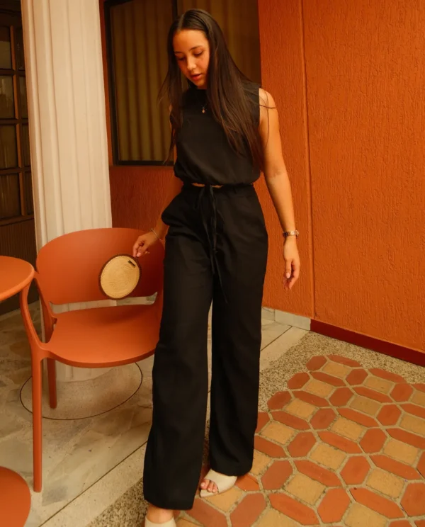 Pantalon Claire Negro